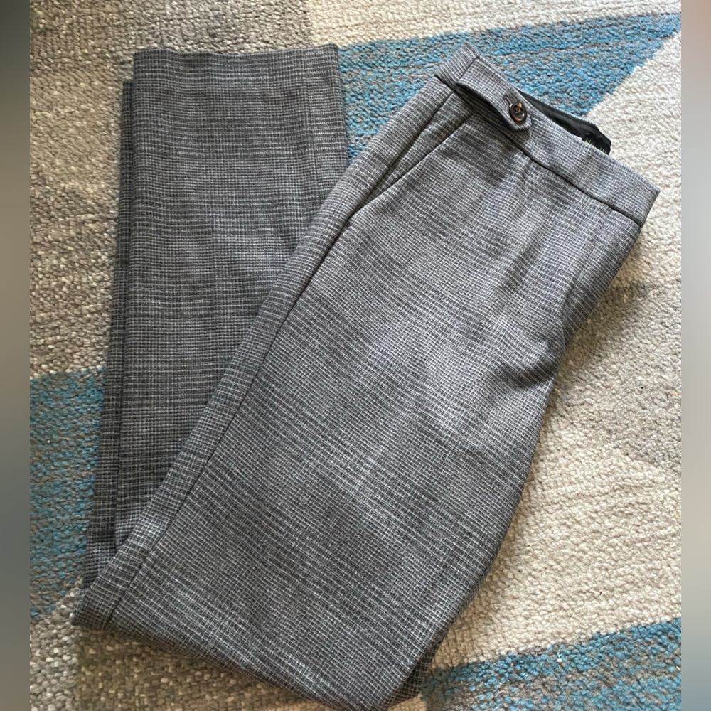 House of Harlow Wool blend gray trouser pants/ work bottoms slacks